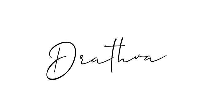 You should practise on your own different ways (Allison_Script) to write your name (Drathva) in signature. don't let someone else do it for you. Drathva signature style 2 images and pictures png