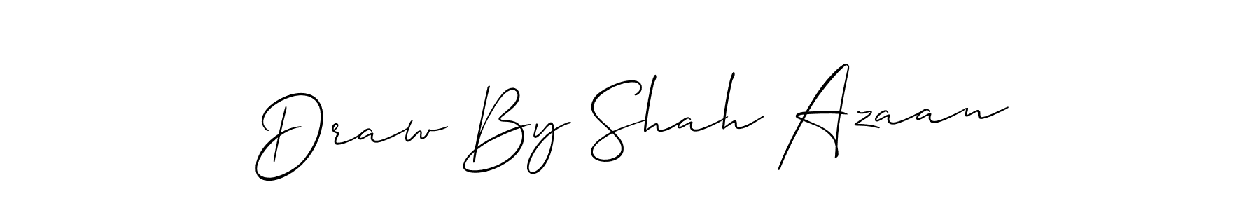 You can use this online signature creator to create a handwritten signature for the name Draw By Shah Azaan. This is the best online autograph maker. Draw By Shah Azaan signature style 2 images and pictures png