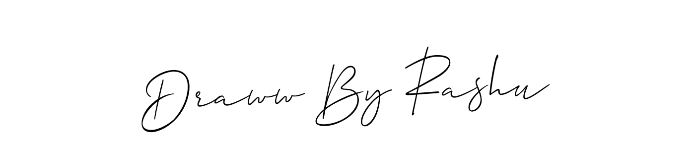 Make a short Draww By Rashu signature style. Manage your documents anywhere anytime using Allison_Script. Create and add eSignatures, submit forms, share and send files easily. Draww By Rashu signature style 2 images and pictures png