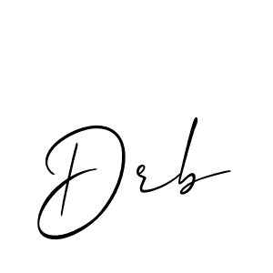 Allison_Script is a professional signature style that is perfect for those who want to add a touch of class to their signature. It is also a great choice for those who want to make their signature more unique. Get Drb name to fancy signature for free. Drb signature style 2 images and pictures png