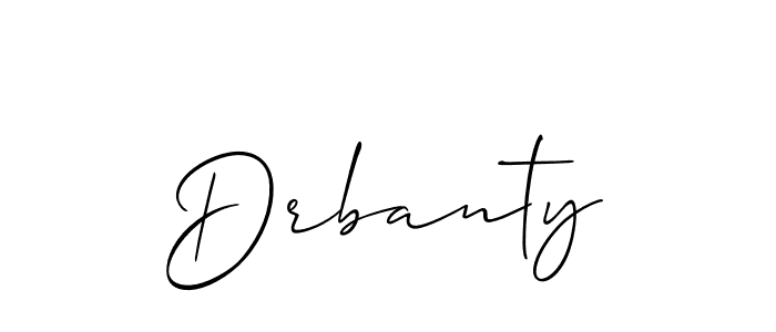 Once you've used our free online signature maker to create your best signature Allison_Script style, it's time to enjoy all of the benefits that Drbanty name signing documents. Drbanty signature style 2 images and pictures png