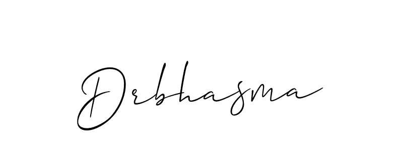 The best way (Allison_Script) to make a short signature is to pick only two or three words in your name. The name Drbhasma include a total of six letters. For converting this name. Drbhasma signature style 2 images and pictures png