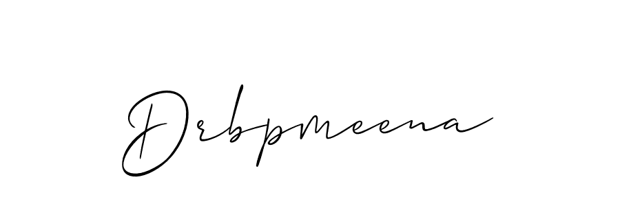 Make a beautiful signature design for name Drbpmeena. Use this online signature maker to create a handwritten signature for free. Drbpmeena signature style 2 images and pictures png