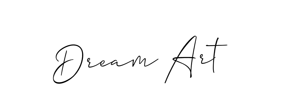 Also we have Dream Art name is the best signature style. Create professional handwritten signature collection using Allison_Script autograph style. Dream Art signature style 2 images and pictures png