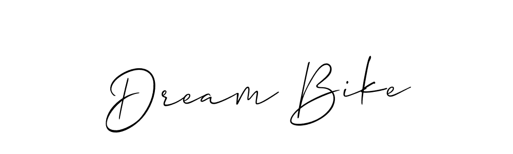 You can use this online signature creator to create a handwritten signature for the name Dream Bike. This is the best online autograph maker. Dream Bike signature style 2 images and pictures png