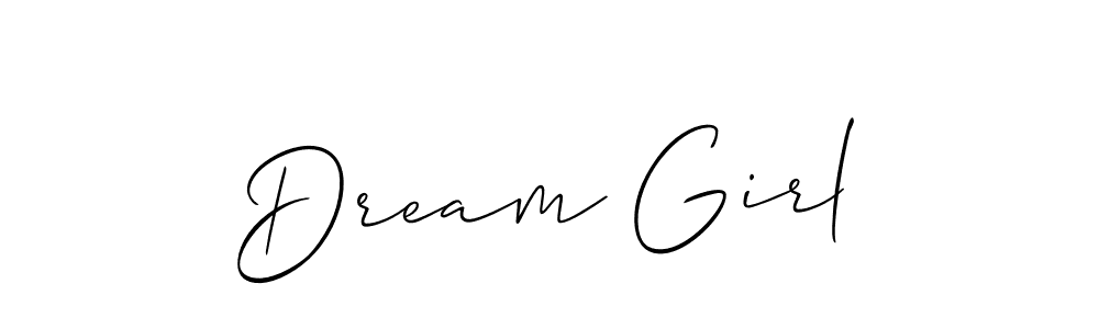 Similarly Allison_Script is the best handwritten signature design. Signature creator online .You can use it as an online autograph creator for name Dream Girl. Dream Girl signature style 2 images and pictures png