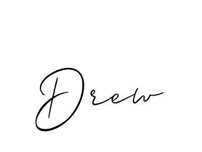 Allison_Script is a professional signature style that is perfect for those who want to add a touch of class to their signature. It is also a great choice for those who want to make their signature more unique. Get Drew name to fancy signature for free. Drew signature style 2 images and pictures png