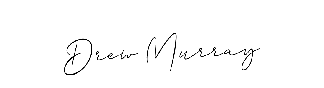 Drew Murray stylish signature style. Best Handwritten Sign (Allison_Script) for my name. Handwritten Signature Collection Ideas for my name Drew Murray. Drew Murray signature style 2 images and pictures png
