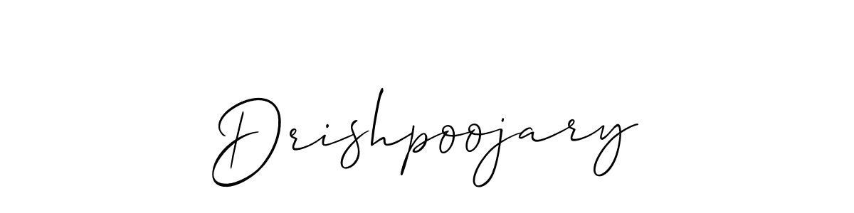 This is the best signature style for the Drishpoojary name. Also you like these signature font (Allison_Script). Mix name signature. Drishpoojary signature style 2 images and pictures png