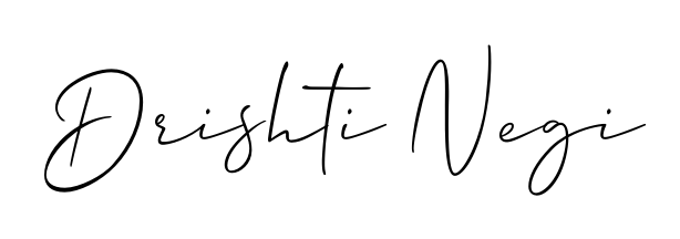 Try this chic Drishti Negi handwritten sign style. Using Allison_Script font elements, it gives your name a sleek, memorable identity. Drishti Negi signature style 2 images and pictures png