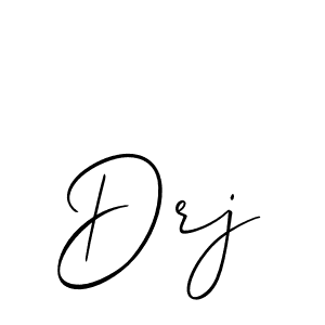 You should practise on your own different ways (Allison_Script) to write your name (Drj) in signature. don't let someone else do it for you. Drj signature style 2 images and pictures png