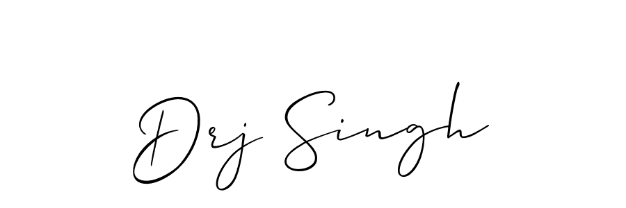 Best and Professional Signature Style for Drj Singh. Allison_Script Best Signature Style Collection. Drj Singh signature style 2 images and pictures png