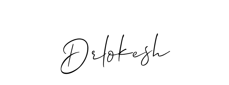 Make a short Drlokesh signature style. Manage your documents anywhere anytime using Allison_Script. Create and add eSignatures, submit forms, share and send files easily. Drlokesh signature style 2 images and pictures png