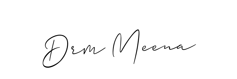 Once you've used our free online signature maker to create your best signature Allison_Script style, it's time to enjoy all of the benefits that Drm Meena name signing documents. Drm Meena signature style 2 images and pictures png