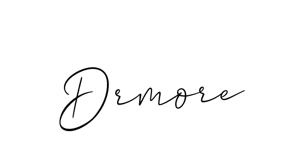 Similarly Allison_Script is the best handwritten signature design. Signature creator online .You can use it as an online autograph creator for name Drmore. Drmore signature style 2 images and pictures png