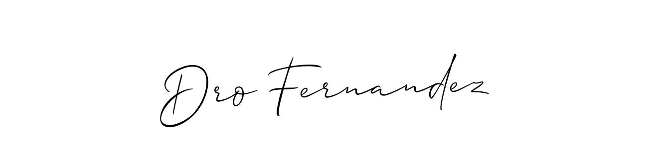 Once you've used our free online signature maker to create your best signature Allison_Script style, it's time to enjoy all of the benefits that Dro Fernandez name signing documents. Dro Fernandez signature style 2 images and pictures png
