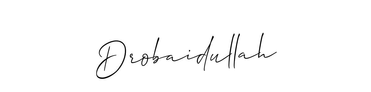 Here are the top 10 professional signature styles for the name Drobaidullah. These are the best autograph styles you can use for your name. Drobaidullah signature style 2 images and pictures png