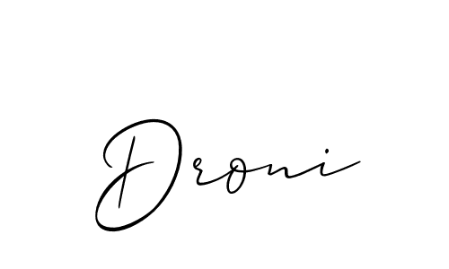 Similarly Allison_Script is the best handwritten signature design. Signature creator online .You can use it as an online autograph creator for name Droni. Droni signature style 2 images and pictures png