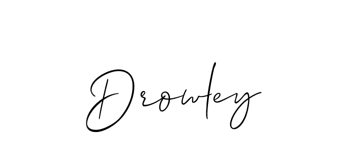 You can use this online signature creator to create a handwritten signature for the name Drowley. This is the best online autograph maker. Drowley signature style 2 images and pictures png