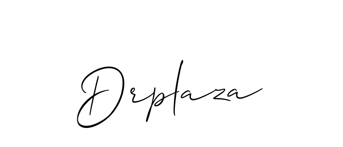 Also You can easily find your signature by using the search form. We will create Drplaza name handwritten signature images for you free of cost using Allison_Script sign style. Drplaza signature style 2 images and pictures png