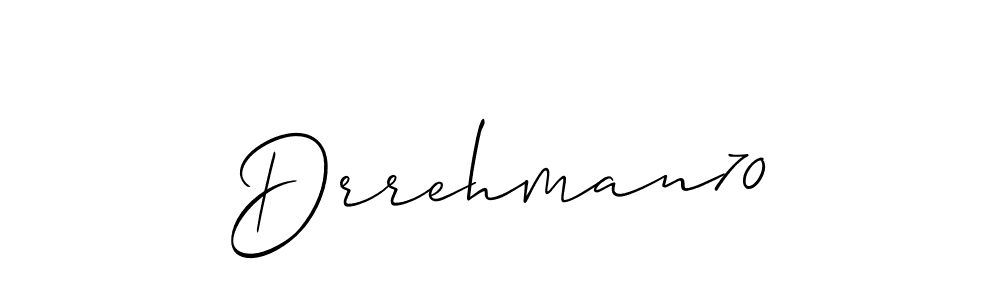 Here are the top 10 professional signature styles for the name Drrehman70. These are the best autograph styles you can use for your name. Drrehman70 signature style 2 images and pictures png