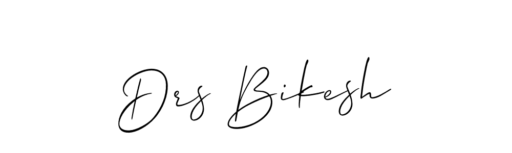 Make a beautiful signature design for name Drs Bikesh. Use this online signature maker to create a handwritten signature for free. Drs Bikesh signature style 2 images and pictures png