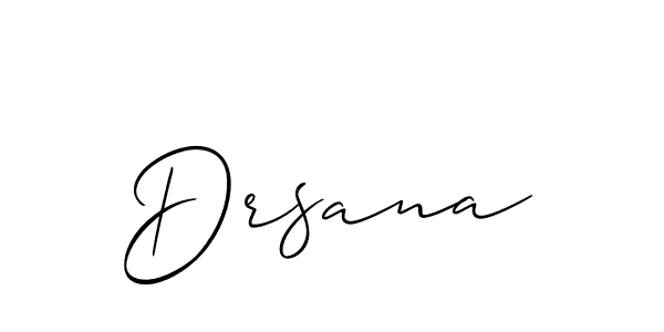 Make a short Drsana signature style. Manage your documents anywhere anytime using Allison_Script. Create and add eSignatures, submit forms, share and send files easily. Drsana signature style 2 images and pictures png