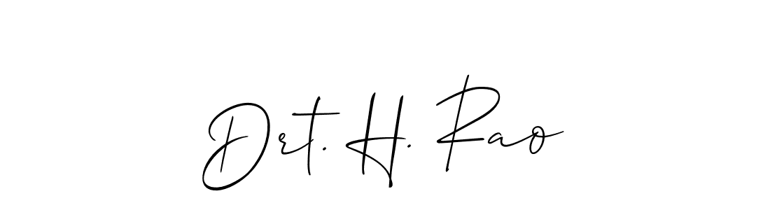See photos of Drt. H. Rao official signature by Spectra . Check more albums & portfolios. Read reviews & check more about Allison_Script font. Drt. H. Rao signature style 2 images and pictures png