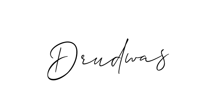 Similarly Allison_Script is the best handwritten signature design. Signature creator online .You can use it as an online autograph creator for name Drudwas. Drudwas signature style 2 images and pictures png