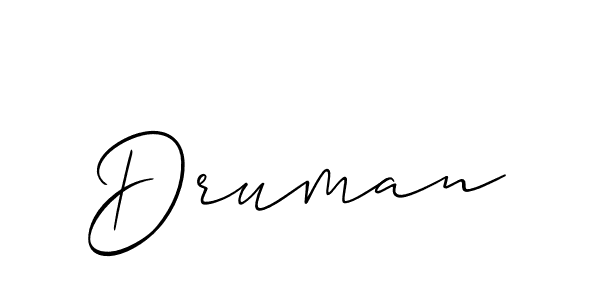 Similarly Allison_Script is the best handwritten signature design. Signature creator online .You can use it as an online autograph creator for name Druman. Druman signature style 2 images and pictures png