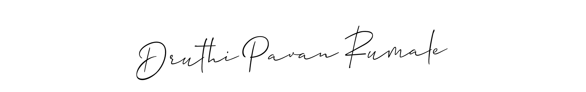 Here are the top 10 professional signature styles for the name Druthi Pavan Rumale. These are the best autograph styles you can use for your name. Druthi Pavan Rumale signature style 2 images and pictures png