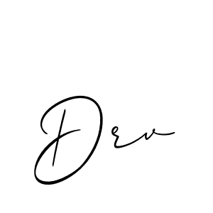 Drv stylish signature style. Best Handwritten Sign (Allison_Script) for my name. Handwritten Signature Collection Ideas for my name Drv. Drv signature style 2 images and pictures png