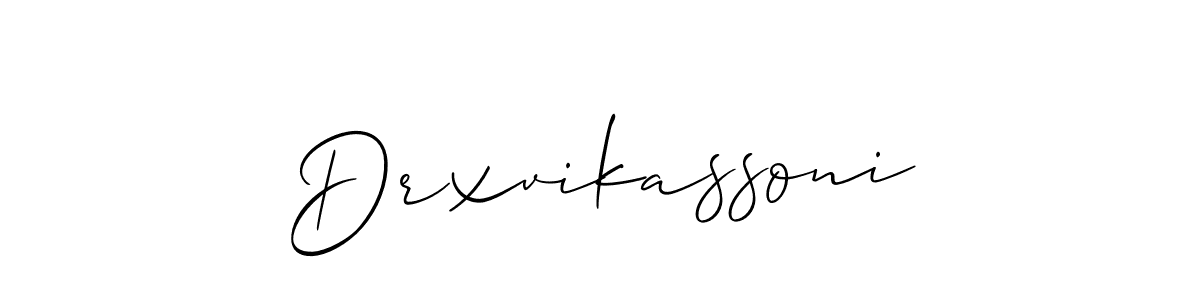 You can use this online signature creator to create a handwritten signature for the name Drxvikassoni. This is the best online autograph maker. Drxvikassoni signature style 2 images and pictures png