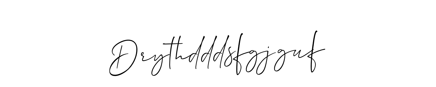 Design your own signature with our free online signature maker. With this signature software, you can create a handwritten (Allison_Script) signature for name Drythdddsfgjguf. Drythdddsfgjguf signature style 2 images and pictures png