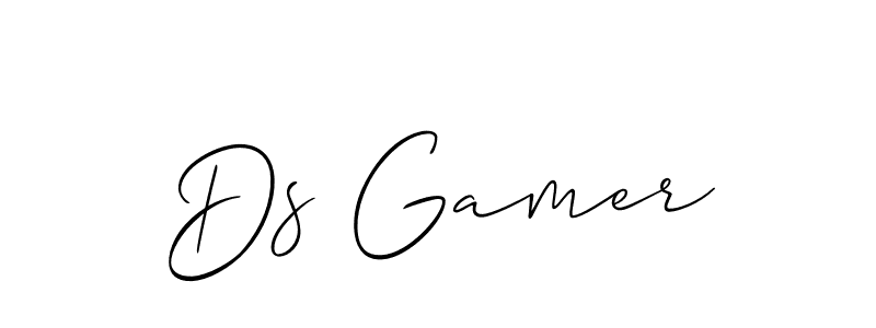 Best and Professional Signature Style for Ds Gamer. Allison_Script Best Signature Style Collection. Ds Gamer signature style 2 images and pictures png