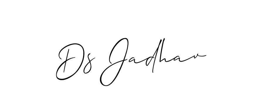 You can use this online signature creator to create a handwritten signature for the name Ds Jadhav. This is the best online autograph maker. Ds Jadhav signature style 2 images and pictures png