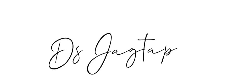 Create a beautiful signature design for name Ds Jagtap. With this signature (Allison_Script) fonts, you can make a handwritten signature for free. Ds Jagtap signature style 2 images and pictures png