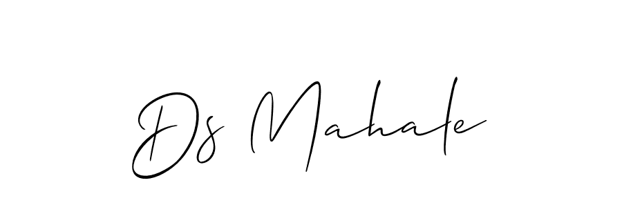 Make a beautiful signature design for name Ds Mahale. Use this online signature maker to create a handwritten signature for free. Ds Mahale signature style 2 images and pictures png