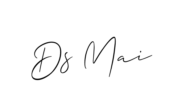 Allison_Script is a professional signature style that is perfect for those who want to add a touch of class to their signature. It is also a great choice for those who want to make their signature more unique. Get Ds Mai name to fancy signature for free. Ds Mai signature style 2 images and pictures png