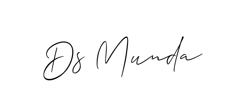 Check out images of Autograph of Ds Munda name. Actor Ds Munda Signature Style. Allison_Script is a professional sign style online. Ds Munda signature style 2 images and pictures png