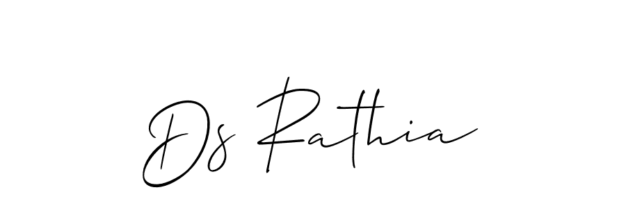 Once you've used our free online signature maker to create your best signature Allison_Script style, it's time to enjoy all of the benefits that Ds Rathia name signing documents. Ds Rathia signature style 2 images and pictures png