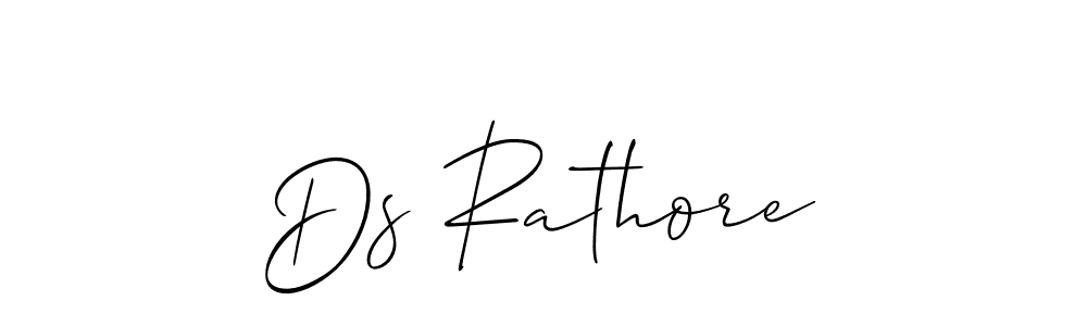 Best and Professional Signature Style for Ds Rathore. Allison_Script Best Signature Style Collection. Ds Rathore signature style 2 images and pictures png