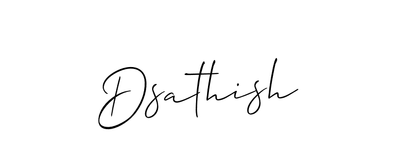 This is the best signature style for the Dsathish name. Also you like these signature font (Allison_Script). Mix name signature. Dsathish signature style 2 images and pictures png