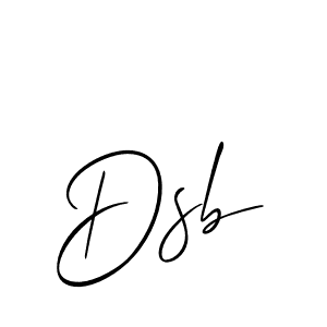 This is the best signature style for the Dsb name. Also you like these signature font (Allison_Script). Mix name signature. Dsb signature style 2 images and pictures png