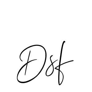 How to make Dsf name signature. Use Allison_Script style for creating short signs online. This is the latest handwritten sign. Dsf signature style 2 images and pictures png