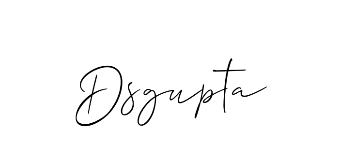 Also we have Dsgupta name is the best signature style. Create professional handwritten signature collection using Allison_Script autograph style. Dsgupta signature style 2 images and pictures png
