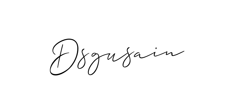 Make a short Dsgusain signature style. Manage your documents anywhere anytime using Allison_Script. Create and add eSignatures, submit forms, share and send files easily. Dsgusain signature style 2 images and pictures png