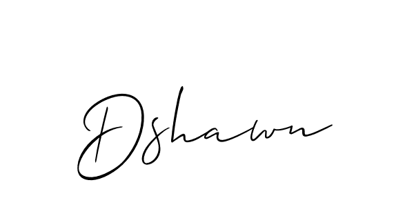 You should practise on your own different ways (Allison_Script) to write your name (Dshawn) in signature. don't let someone else do it for you. Dshawn signature style 2 images and pictures png