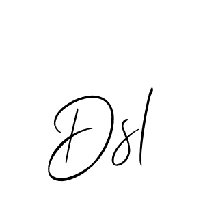 Similarly Allison_Script is the best handwritten signature design. Signature creator online .You can use it as an online autograph creator for name Dsl. Dsl signature style 2 images and pictures png