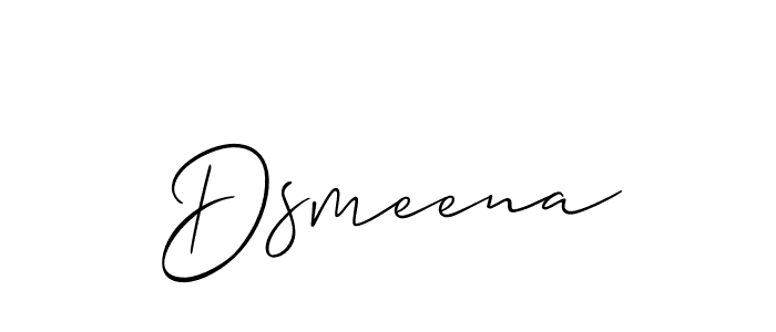 Once you've used our free online signature maker to create your best signature Allison_Script style, it's time to enjoy all of the benefits that Dsmeena name signing documents. Dsmeena signature style 2 images and pictures png